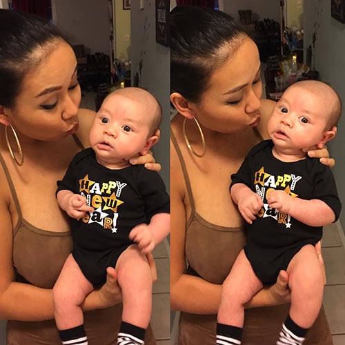 Sao Việt 24h qua: Thảo Trang amp;#34;xấu lạamp;#34; vừa đội vương miện vừa cho con bú - 2