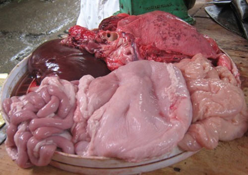 Ăn nội tạng động vật, nguy hiểm thế nào? - 1