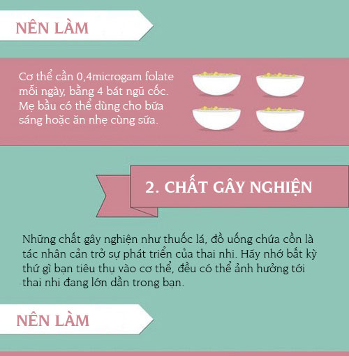 4 việc mẹ bầu nào cũng có thể làm để phòng tránh dị tật thai nhi - 2