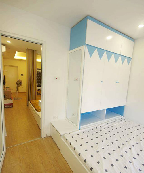 Với 150 triệu, căn hộ 45m2 tập thể Thanh Nhàn cũ amp;#34;lột xácamp;#34; sang chảnh khó tin - 14