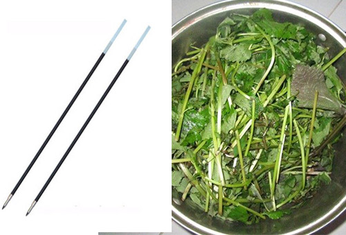 Chỉ 1 chiếc ruột bút bi, mụn đầu đen cứng đầu đến đâu cũng chui ra hết đến đấy - 1