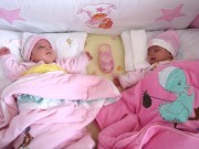 Bà bầu - 9 tháng mang bầu khó nhọc chỉ ăn và nằm để giữ con của mẹ song thai