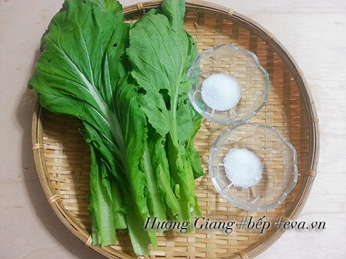Dưa cải muối chua giòn ngon giải ngán ngày Tết - 1