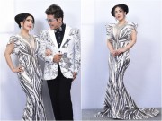 Làng sao - Danh hài Kiều Oanh mặc nóng bỏng, tình tứ hết cỡ bên Thanh Bạch trong hậu trường