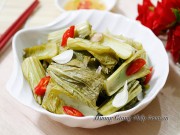 Bếp Eva - Dưa cải muối chua giòn ngon giải ngán ngày Tết