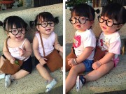 Làm mẹ - Hai cô nhóc song sinh đáng yêu tựa búp bê đang khiến dân tình "điên đảo"