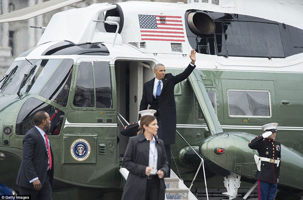 Cay mắt hình ảnh gây thương nhớ cuối cùng của ông Obama tại Nhà Trắng - 8