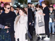 Làng sao - Kim Tae Hee và Bi Rain xuất hiện tại sân bay đi nghỉ tuần trăng mật
