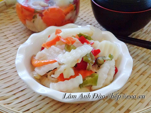 Củ cải ngâm chua ngọt giải ngán ngày Tết - 9