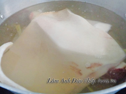 Bì heo chiên giòn xóc muối ớt giòn tan cho gia đình ăn chơi - 3