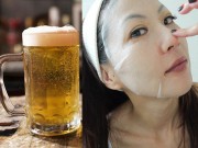 Làm đẹp - 5 ngày liên tiếp dùng bia rửa mặt và cái kết ngọt