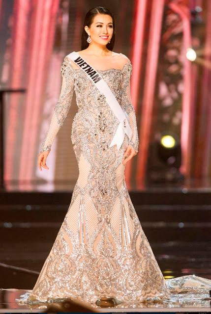 Váy dạ hội đẹp xuất sắc, tin vui lại đến với Lệ Hằng tại Miss Universe 2016 - 4