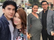 Bà bầu - 3 ông bố nổi tiếng canh vợ đẻ dịp Tết nguyên đán 2017