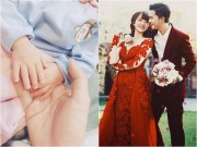Làng sao - Con trai được 15 ngày tuổi, Nam Cường chính thức khoe tin lên chức cha