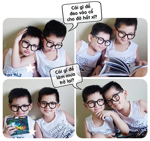 Cặp song sinh đẹp như thiên thần có 7 nghìn người theo dõi, khi lớn còn gây ngỡ ngàng hơn - 9