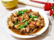 Bếp Eva - Thịt gà rim nước tương đậm đà ngày cuối tuần