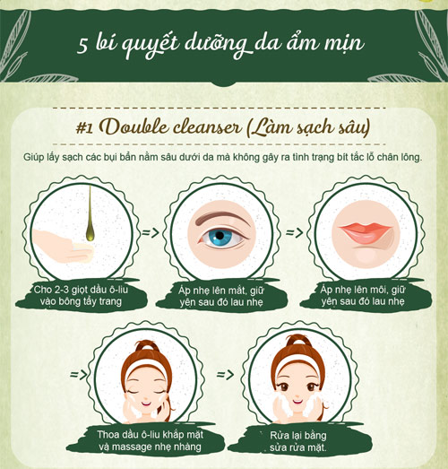 Bí quyết cho làn da ẩm mịn khi giao mùa chỉ với dầu ô-liu - 3