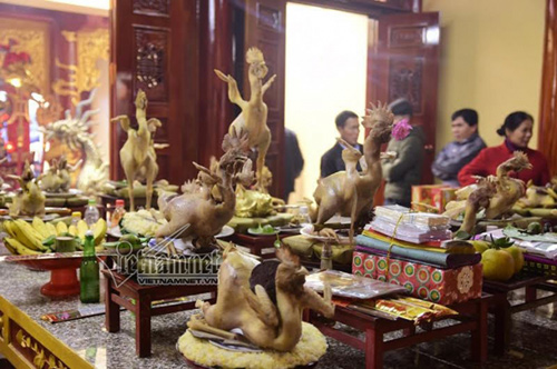 Cúng rằm tháng Giêng: Độc đáo amp;#34;gà bayamp;#34; ở Hà Tĩnh - 1