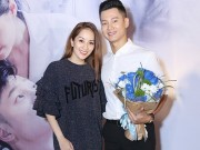 Làng sao - Khánh Thi "trốn" con trai đến chúc mừng Đức Tuấn