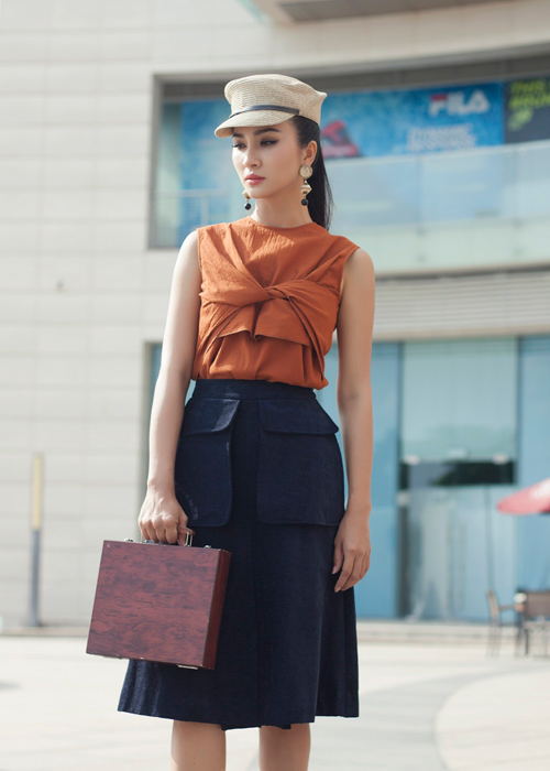 amp;#34;Gái 1 conamp;#34; Kim Tuyến đẹp cá tính, khác lạ khi xuống phố ngày xuân - 6