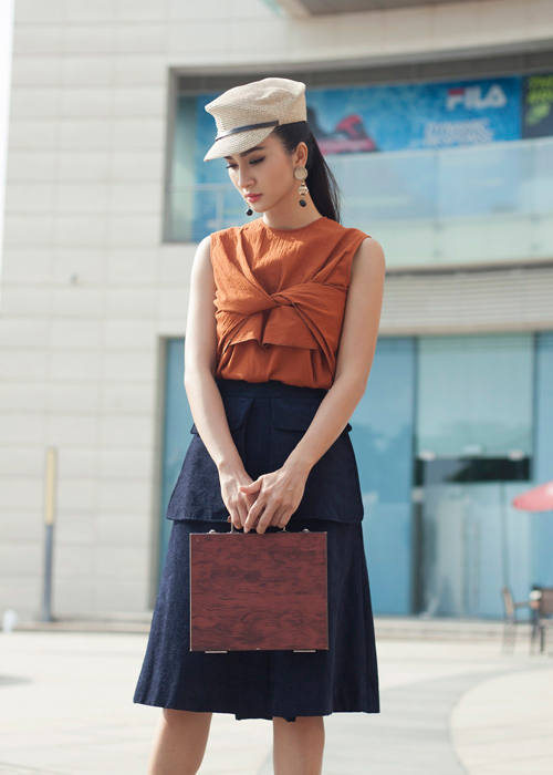 amp;#34;Gái 1 conamp;#34; Kim Tuyến đẹp cá tính, khác lạ khi xuống phố ngày xuân - 4