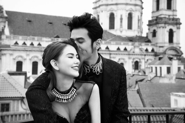 Con gái gần 2 tuổi, Châu Kiệt Luân khoe bà xã có bầu quý tử trong ngày Valentine - 3