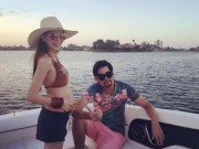 Làng sao - Con gái gần 2 tuổi, Châu Kiệt Luân khoe bà xã có bầu quý tử trong ngày Valentine