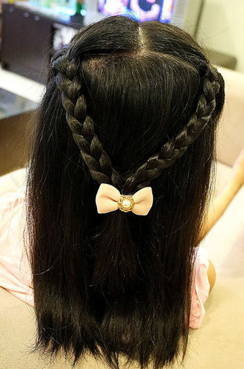 Mách mẹ 14 kiểu tóc cho con gái đảm bảo mỗi sáng con xinh đi học mẹ kịp giờ làm