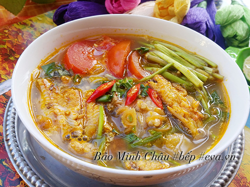 Bún cá rô đồng nóng hổi vừa thổi vừa ăn - 7