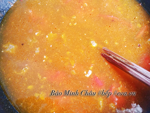 Bữa sáng đã miệng với bún riêu cua nóng hổi - 7