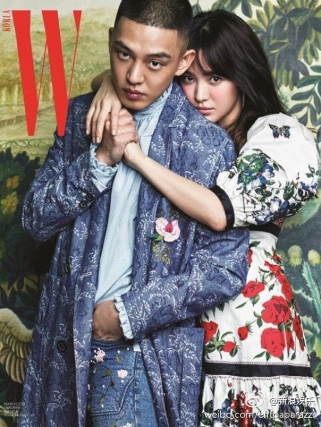Song Hye Kyo bất ngờ kết hợp cùng Yoo Ah In trên trang bìa tạp chí W số tháng 3 năm nay.
