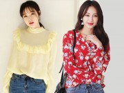 Thời trang - Kiểu áo sơ mi mặc đi làm hay đi chơi đều được khen đẹp