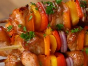 Bếp Eva - Thịt gà nướng xiên ăn xong là nghiện liền