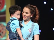 Làng sao - Nhóc tỳ nhà Xuân Lan, Diễm Hương dễ thương đi ghi hình cùng mẹ