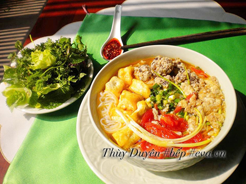 Bún riêu cua mọc đậu ăn mãi chẳng chán - 15