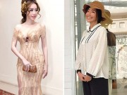 Thời trang - Không nhận ra Ngọc Trinh, Elly Trần khi ăn vận "quê mùa"