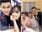 Làng sao - Lê Phương "đụng mặt" tình cũ Quý Bình trong đám cưới Hoàng Anh