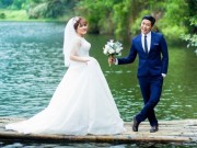 Làng sao - Mặc dư luận tranh cãi, Quán quân Thách Thức Danh Hài tung ảnh cưới cùng "vợ Mập"