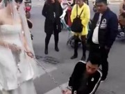 Tin tức - Chú rể bỏ trốn trong ngày cưới, cô dâu dùng xích sắt trói tay lôi về