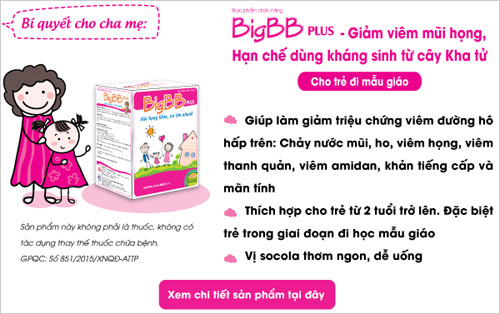 Không còn cảnh 15 ngày ôm con đi viện 1 lần do viêm họng tái phát - 4