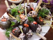 Bếp Eva - Cuối tuần làm ốc nhồi thịt hấp sả đãi cả nhà