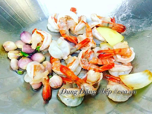 Đơn giản mà ngon cơm với su su xào tôm - 3