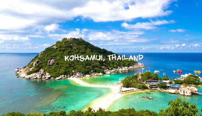 Đảo KohSamui thuộc tỉnh SuratThani, nằm ở ngoài khơi bờ biển Đông Kra Isthmus Thái Lan. Đây là hòn đảo nổi tiếng với những bãi biển đẹp, cảnh quan hùng vĩ, nhiều hoạt động vui chơi giải trí thú vị và nhiều khu mua sắm.
