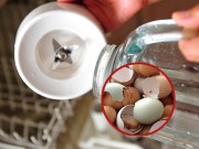 Bếp Eva - Mẹo làm sạch máy xay sinh tố chỉ bằng vỏ trứng trong nháy mắt