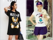 Thời trang - Sững sờ khi biết giá những chiếc áo phông yêu thích của Lý Nhã Kỳ, Thanh Hằng