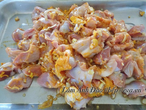 Đổi vị cho cả nhà với mề gà xào sa tế giòn sần sật - 2