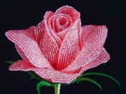 Nhà đẹp - Rảnh tay làm ngay hoa kết cườm độc lạ bày nhà "đã sang lại càng sang"