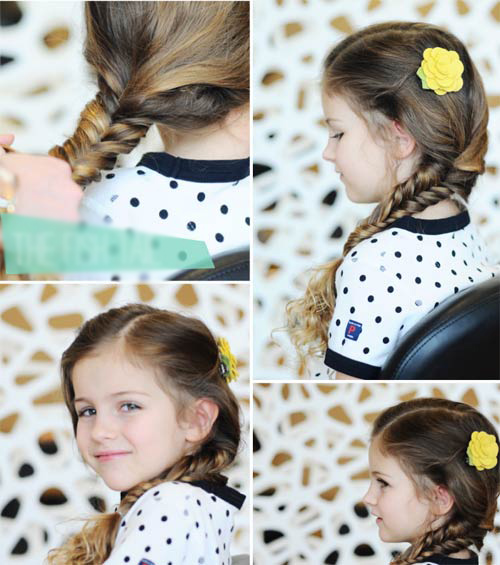 10 kiểu tóc tết cho bé gái mẹ chỉ mất 5 phút mỗi sáng mà con xinh lên bội phần