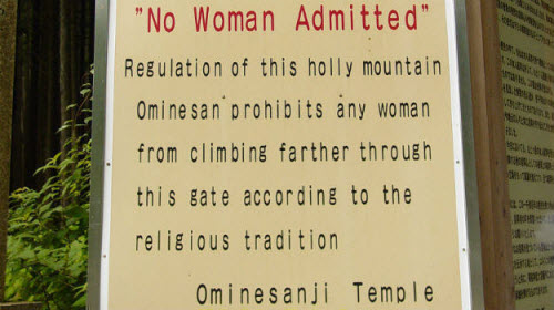 8 địa điểm ban hành lệnh cấm với phụ nữ - 7