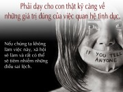 Làm mẹ - 13 quy tắc "bất thành văn" mọi cha mẹ nên dạy để con không bị xâm hại